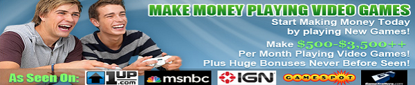 Get Paid to Play Video Games $53,000 peryear